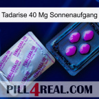 Tadarise 40 Mg Sunrise 37